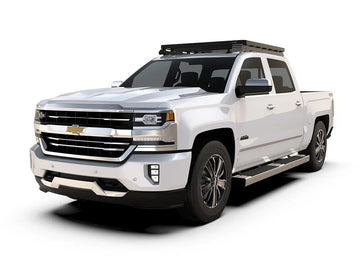 Chevrolet Silverado/GMC Sierra 1500/2500/3500 Crew Cab (2014-2018) Slimline II Roof Rack Kit / Low Profile - Brixton 4x4 - Buy Online Now!
